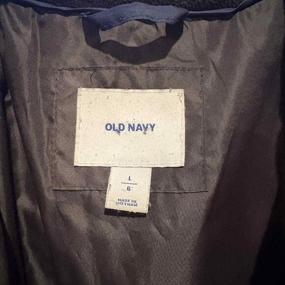 Old Navy blue puffer jacket - Picture 4 of 6
